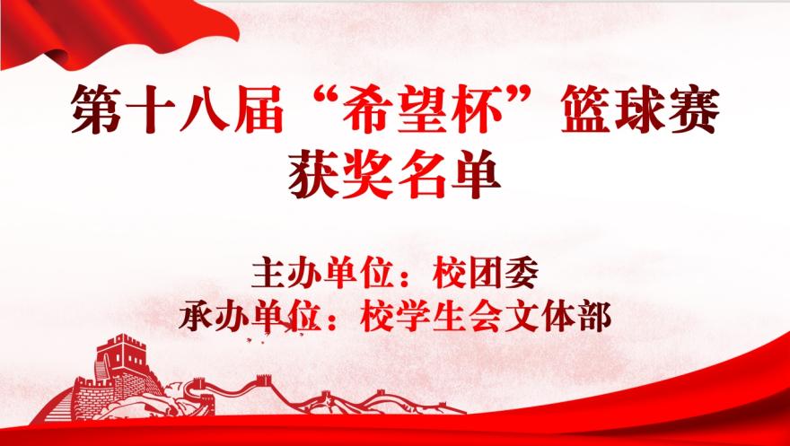 青春“篮”不住,热血不止步 —MG冰球突破官网网站第十八届“希望杯”篮球赛闭幕 青春“篮”不住,热血不止步 —MG冰球突破官网网站第十八届“希望杯”篮球赛闭幕